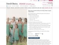 Davids bridal hotsell bridesmaid dress alterations