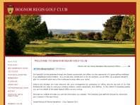 Logo Company Bognor Regis Golf Club on Cloodo
