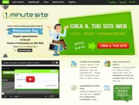 Logo Company 1MinuteSite - Come creare un sito web - creare ecommerce - oneminutesite.it on Cloodo