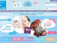 Logo Company Faire Part Naissance UNICEF on Cloodo