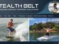 Buy Stealth Belt Pro Vertical Ostomy Belt