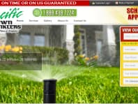 Logo Company Pacific Lawn Sprinklers on Cloodo
