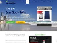 Logo Company Sun Gods Solar on Cloodo