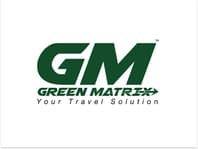 Logo Company Green Matrix on Cloodo