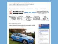 Logo Company Paul Cannell Driving School on Cloodo