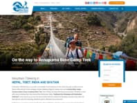 Logo Agency Destination Unlimited Treks & Expeditions on Cloodo