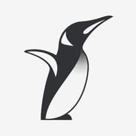 Logo Company President Penguin on Cloodo