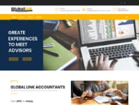 Logo Company Global Link Accountants on Cloodo