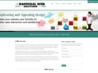 Logo Company Hannibal Web Private Limited  | Website Design and Web Development Company Noida on Cloodo