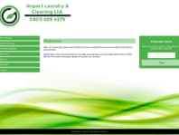 Logo Company Impact Laundry and Cleaning on Cloodo