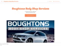 Logo Company Boughtons Body Shop Services on Cloodo