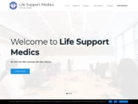 Logo Company Life Support Medics on Cloodo