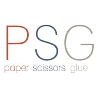 Logo Company Paper Scissors Glue on Cloodo