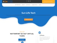 Logo Company Sun Life Tech on Cloodo