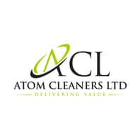 Logo Company Atom Cleaners on Cloodo