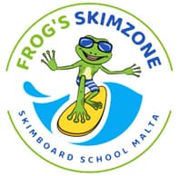Logo Of Frog's Skimzone - Skimboard School Malta