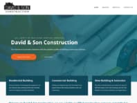 Logo Company David & Son Construction on Cloodo