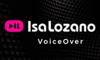 Logo Company Locutora - voice over - Isabel Lozano on Cloodo