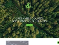 Logo Company Green Mile Courier on Cloodo