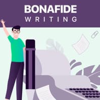 Logo Company Bonafide Writing on Cloodo