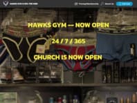 Logo Company Hawk's Gym & Spa on Cloodo