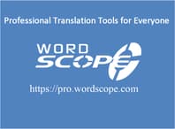 Logo Company Wordscope on Cloodo