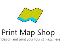 Logo Company Print Map Shop on Cloodo