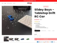 Slidey Boys Tabletop Drift RC Car